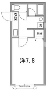 コンフォート赤坂Ⅰ【2階】の間取り