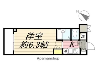 HF東日本橋レジデンス【2階】の間取り