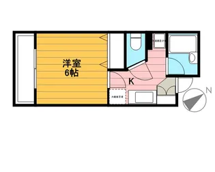 クレール・カサベルデ【4階】の間取り