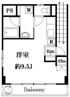 東京都世田谷区上用賀5丁目【アパート】の間取り