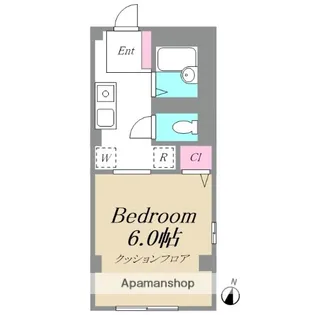 ラ・ポール【305号室】の間取り