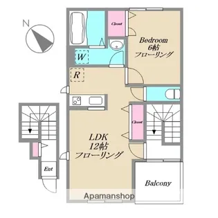 リバーサイドヴィラ【2階】の間取り