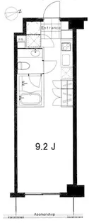 フレンシア麻布十番ノース【8階】の間取り