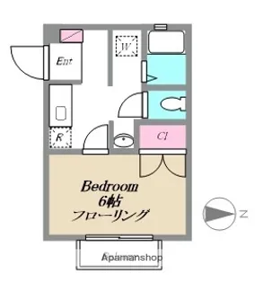 ポーリュシカ・ポーレ【2階】の間取り