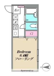 カサ ローサ【103号室】の間取り