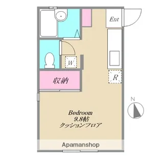 ESTUDIOS EBISU【1階】の間取り