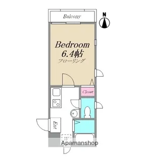 MSS7229【301号室】の間取り