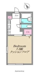 サンライン・ダイキュウ B棟【1階】の間取り