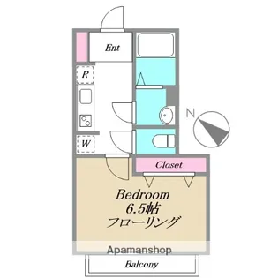 アールヴュー恵比寿【1階】の間取り