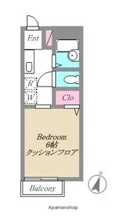 WINGWEST【2階】の間取り