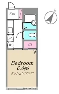 WINGWEST【1階】の間取り