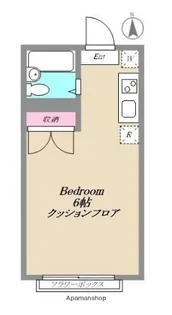 アーバンパレス【2階】の間取り