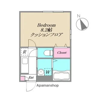 ソルビオス川崎【1階】の間取り