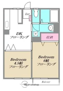 セントエムズT2【2階】の間取り