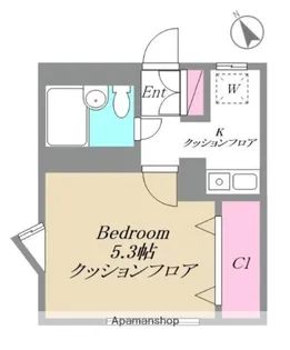 セゾンKN【2階】の間取り