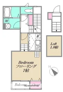 アヴァンセ【2階】の間取り