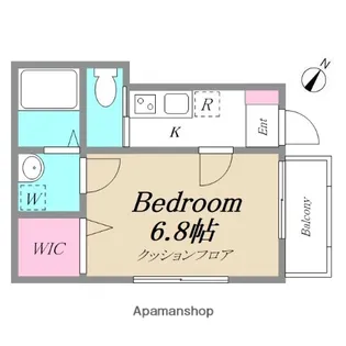 エスペランサ初台【101号室】の間取り