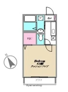 サンビレッジⅠ【1階】の間取り