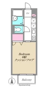 ウッドベル三軒茶屋【2階】の間取り