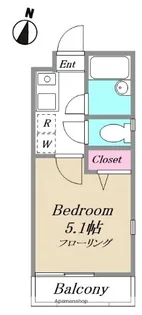 ボア・フルールアドニス【201号室】の間取り