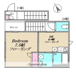 CADA板橋【2階】の間取り