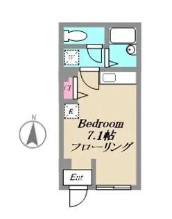 カーサグラシア【1階】の間取り