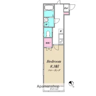 サザン・コート小山【303号室】の間取り