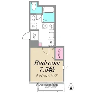 セトル学大【101号室】の間取り