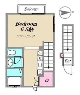 ガルデンハイム【2階】の間取り