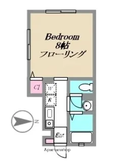 ガルデンハイム【101号室】の間取り