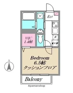 SOLEADO MITAKA【203号室】の間取り