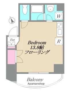 ファースト-A虎ノ門【8階】の間取り