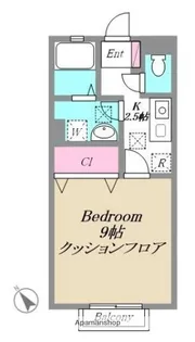 メテオールモモセ【1階】の間取り