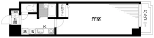 グレース東神田【4階】の間取り