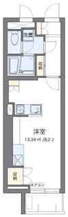 レオネクストアルバーロ原宿【2階】の間取り