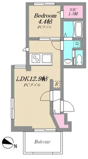 RSN【402号室】の間取り