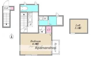 MRレジデンス自由が丘【2階】の間取り