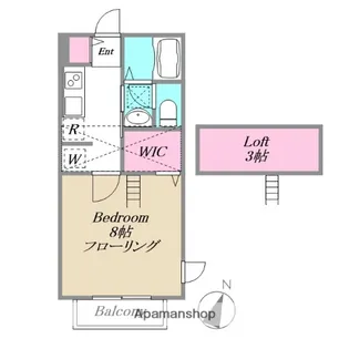 LIEN・DEUX【1階】の間取り