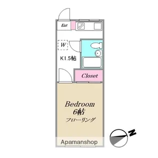 ハウスシュウ【1階】の間取り