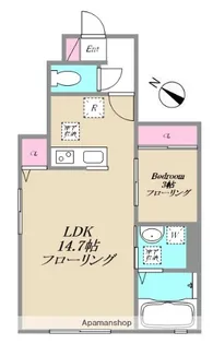 メルヴェーユ町田【1階】の間取り