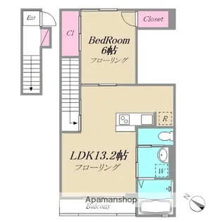 メルヴェーユ町田【2階】の間取り