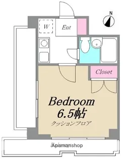 氷川台10フラッツ【4階】の間取り