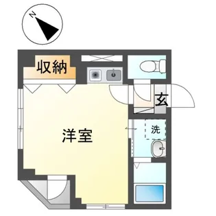 エコシャトレ【2階】の間取り