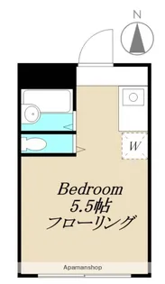 芦花公園ハイツ【1階】の間取り