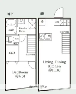MAISON DE M【1階】の間取り