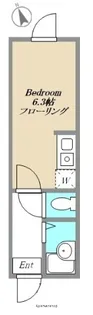 サザンロード西荻窪【108号室】の間取り