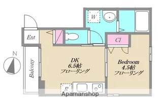 サンハイムODA【301号室】の間取り