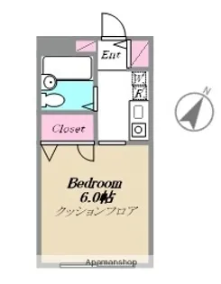 パンタナール碑文谷【2階】の間取り