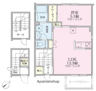 TAKE【3階】の間取り