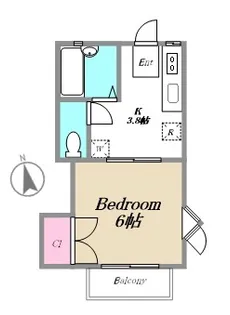 M−STAGEⅠ【2階】の間取り